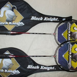 A Pair of Black Knight Canadian Badminton Rackets - Racquets4Less.com