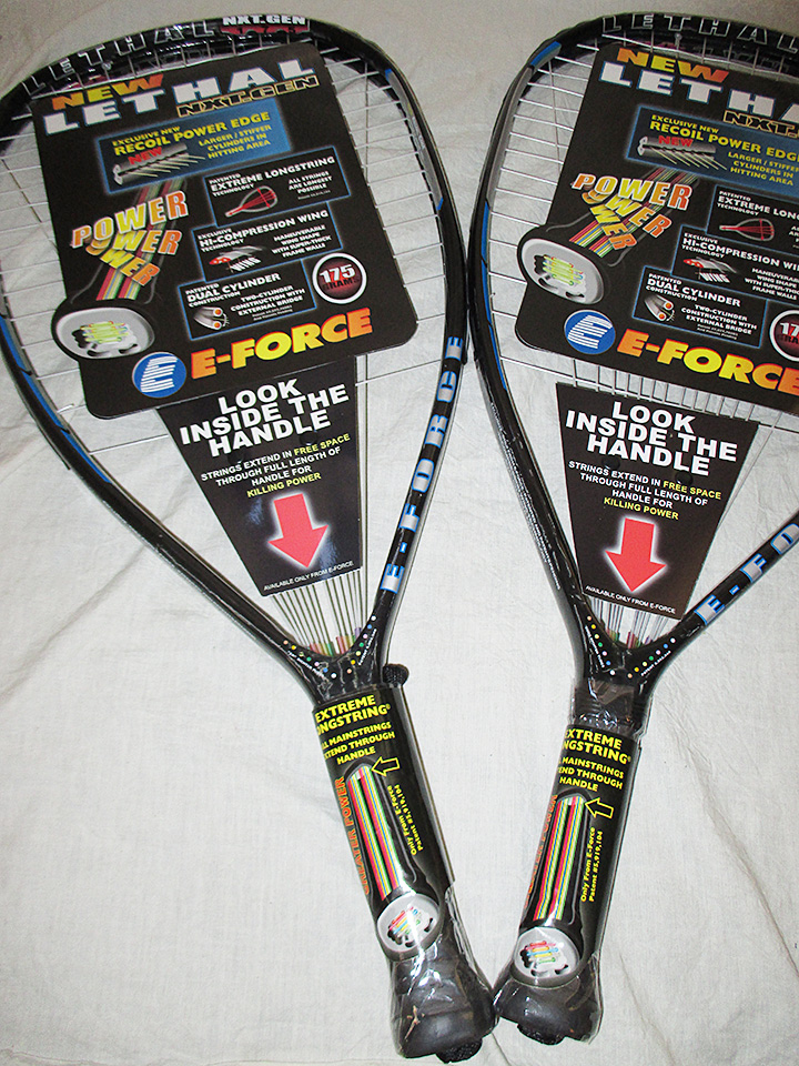 E-Force Lethal Reload 160 3 5/8" Racquetball racquet 1yr warranty 
