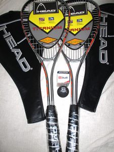 Pair of Head Ti Speed Squash Rackets - Racquets4Less.com