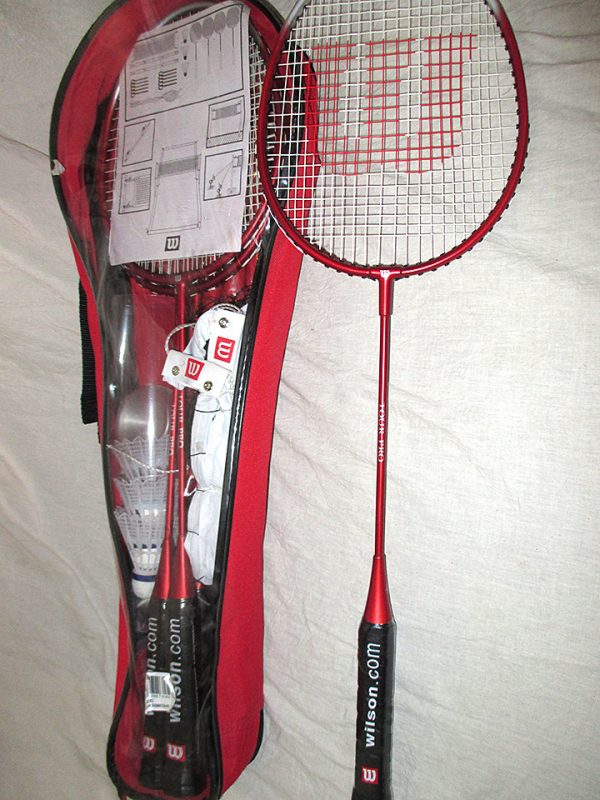 Wilson Tour Badminton Racket Kit - Racquets4Less.com