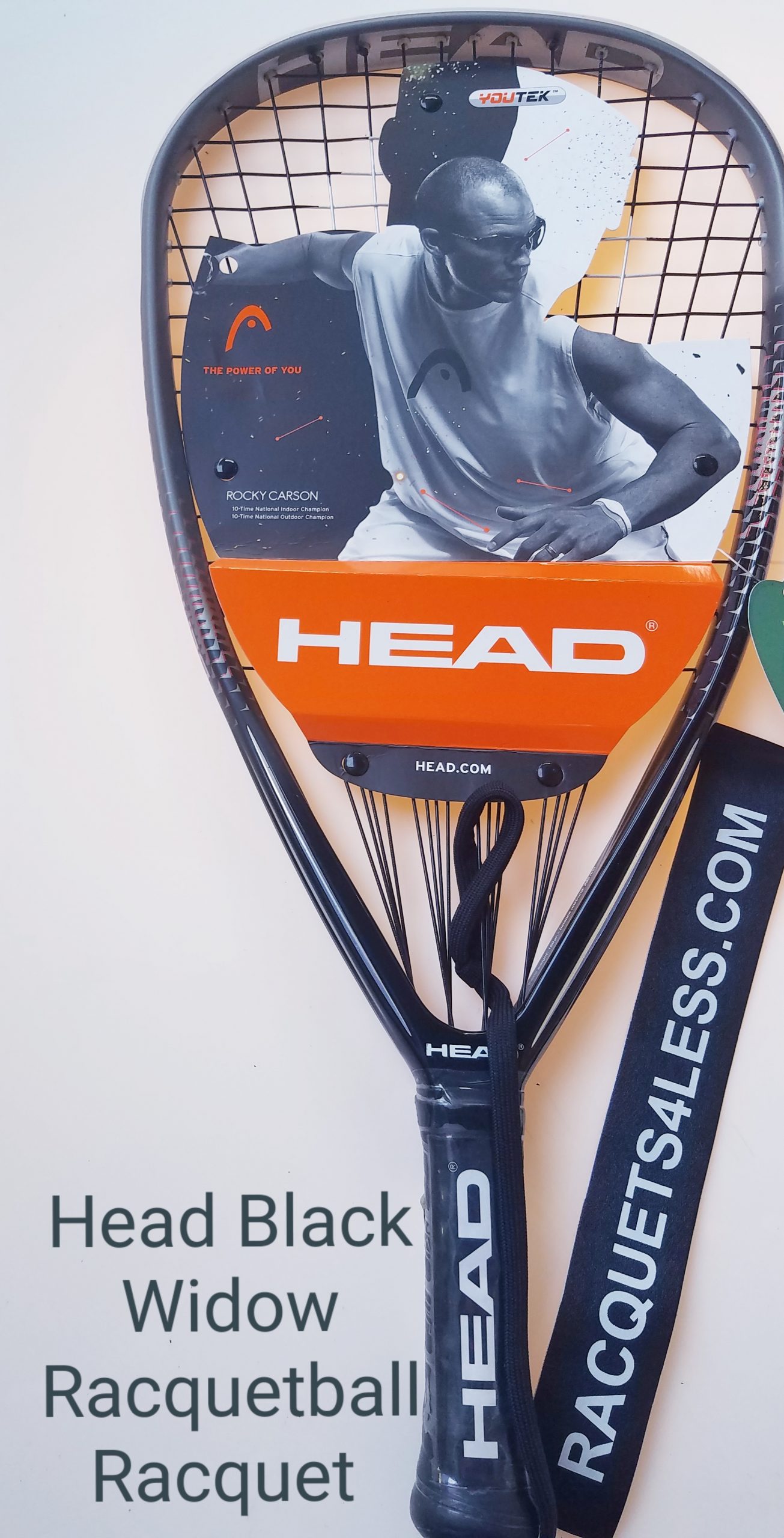 Head Black Widow 160 Racquetball Racquet Authorized Dealer w/ Warranty