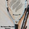 EKTEON AIR GRAPHITECH TI racquetball racquet like new 54.99 free ship.