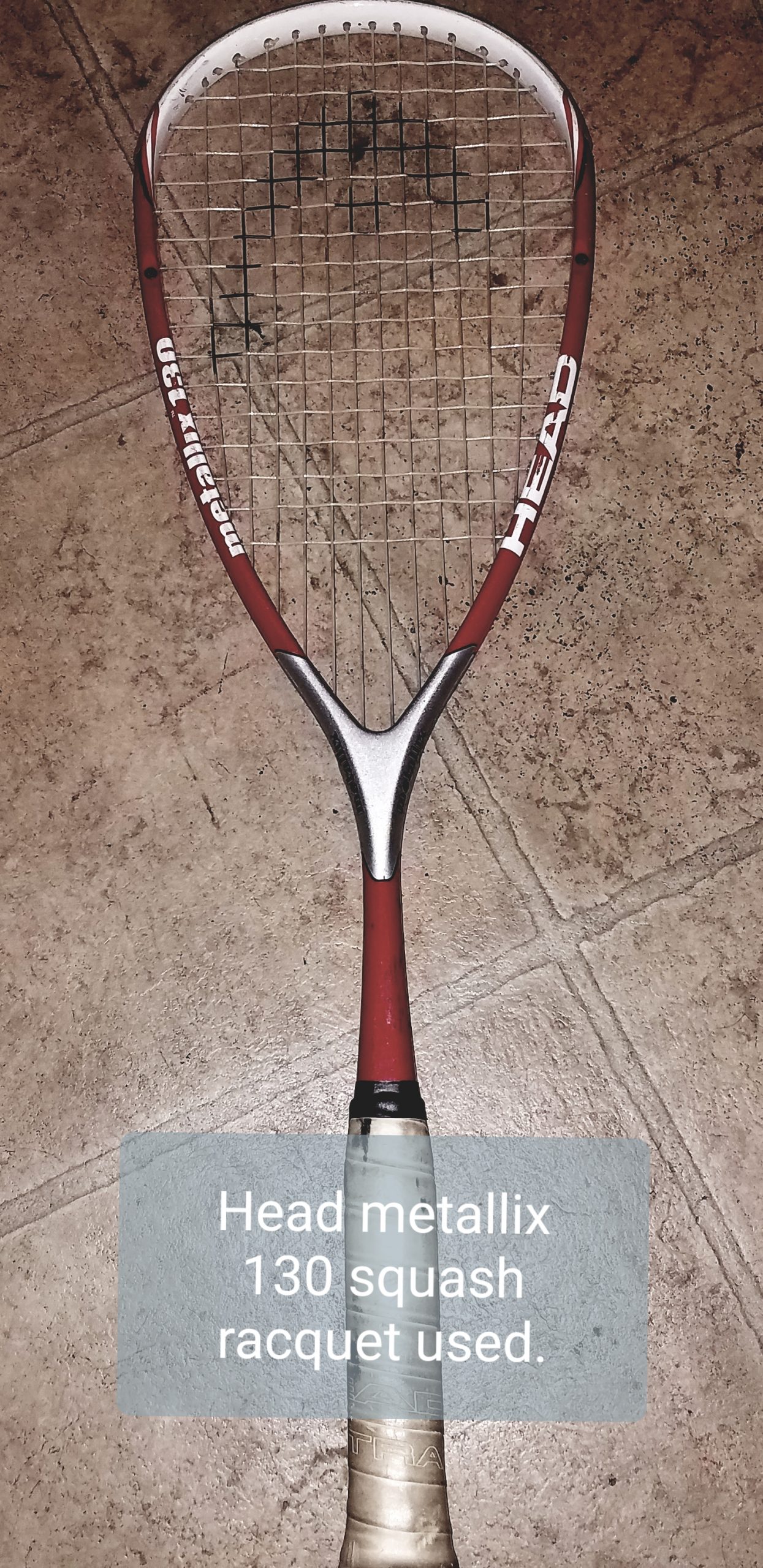 Head Metallix 130 Squash Racquet 