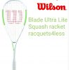 WILSON BLADE UL-ULTRA LITE SQUASH RACKET & "free extras" 99.99ea free s/h - Image 3