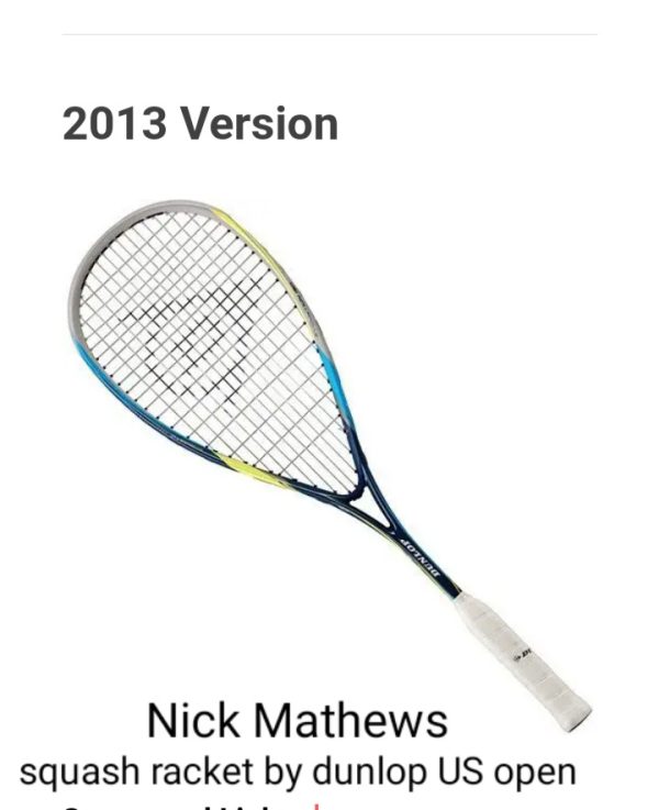 We have a used in great shape dunlop evolution 130..the 2013 version..nick mathews racket ..ready to play.