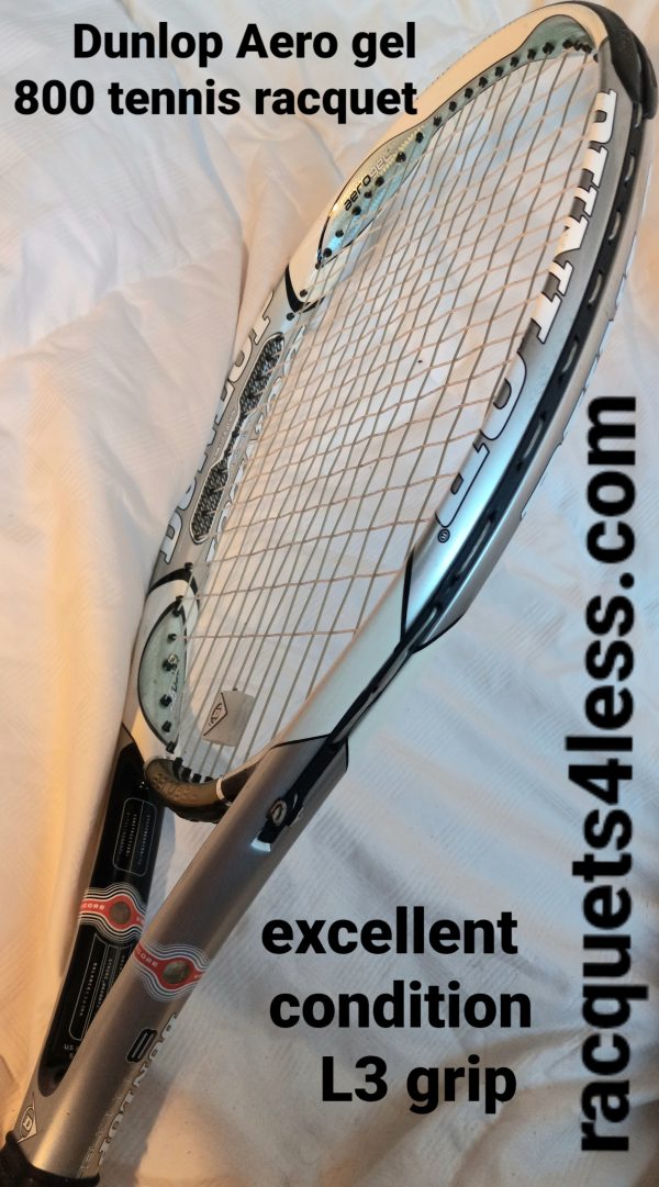 DUNLOP Aero Gel 800 tennis racquet excellent condition L3 grip