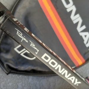 DONNAY ALL WOOD BJORN BORG tennis racket w/cover excellent condition